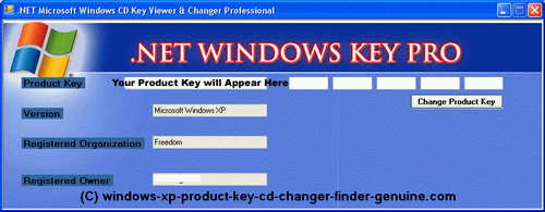 windows xp professional keyfinder